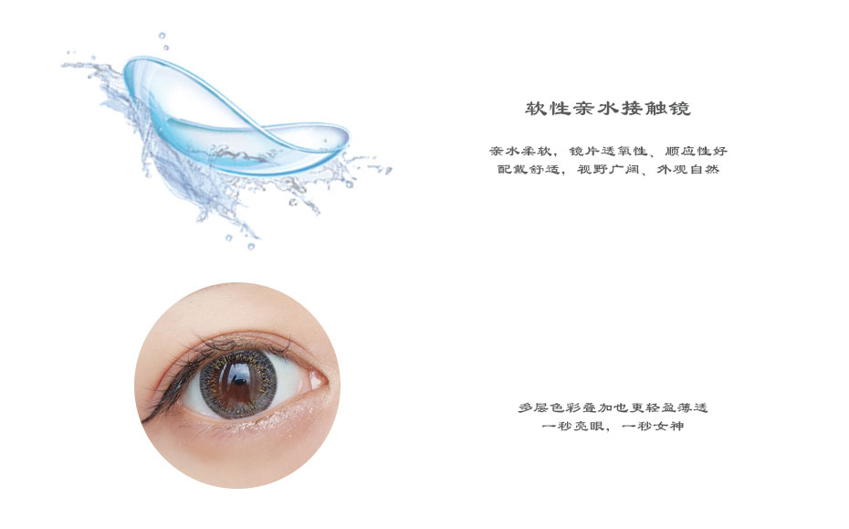 软性亲水接触镜